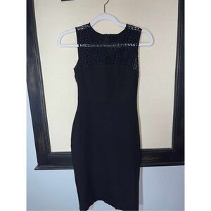 Roland Mouret Banana Republic Black Dress Size 2